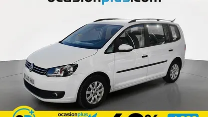 Usado VW Touran Edition 105 CV (77 kW) 2014 Blanco Monovolumen
