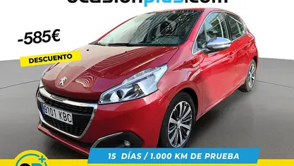 Rojo Usado 2017 Peugeot 208 Allure Utilitario | 7315 € (Precio justo)