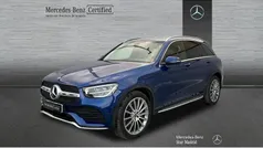 Azul Usado 2021 Mercedes GLC200 AMG line SUV | 36.990 € (Precio justo)