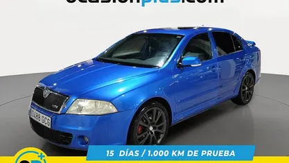 Usado Skoda Octavia RS 170 CV (125 kW) 2008 Azul Utilitario