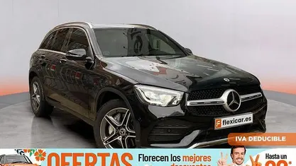 Usado Mercedes GLC300 245 CV (180 kW) 2020 Negro SUV