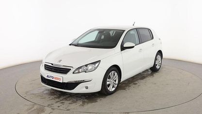 Brugt Peugeot 308 Style 110 HK (80 kW) 2016 Hvid Sedan