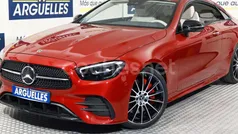 Rojo Usado 2022 Mercedes E350 AMG Coupe | 55.850 € (Precio justo)