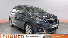 Gris Usado 2021 Peugeot 108 Active Utilitario | 9990 € (Precio justo)