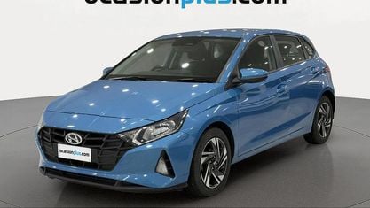 Usado Hyundai i20 84 CV (61 kW) 2022 Azul Utilitario
