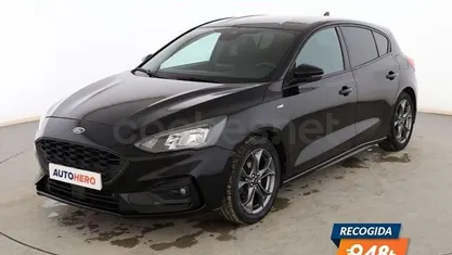 Usado Ford Focus ST-Line 125 CV (91 kW) 2019 Negro Berlina