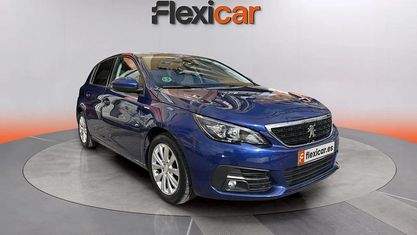 Usado Peugeot 308 Access 110 CV (80 kW) 2020 Azul Utilitario