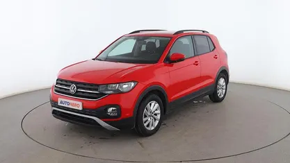 Rojo Usado 2021 VW T-Cross Advance SUV | 17.499 € (Precio justo)