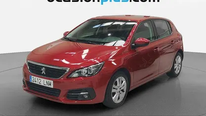 Rojo Usado 2021 Peugeot 308 Active Utilitario | 13.628 € (Precio justo)