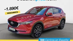 Rojo Usado 2017 Mazda CX-5 SUV | 18.750 € (Precio justo)