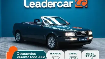 Usado Audi Cabriolet Premium 150 CV (110 kW) 1993 Verde Descapotable