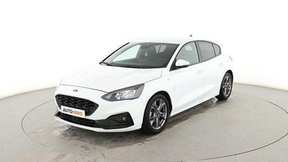 Brugt Ford Focus ST-Line 125 HK (91 kW) 2021 Hvid Sedan