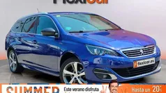 Azul Usado 2016 Peugeot 308 GT-line Familiar | 8890 € (Precio justo)