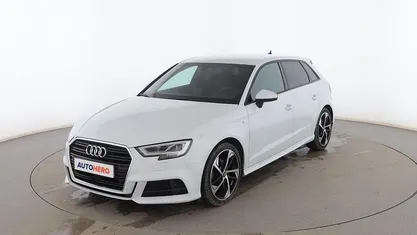 Usado Audi A3 S-Line 150 CV (110 kW) 2020 Blanco Utilitario