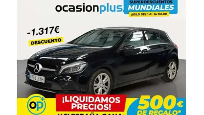 Usado Mercedes A200 136 CV (100 kW) 2017 Negro Utilitario