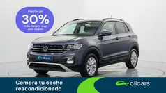 Gris Usado 2022 VW T-Cross Advance SUV | 18.690 € (Precio justo)
