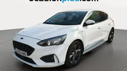Usado Ford Focus ST-Line 125 CV (91 kW) 2019 Blanco Utilitario