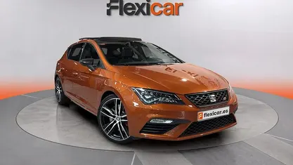 Usado Seat Leon CUPRA 300 CV (220 kW) 2018 Naranja Utilitario