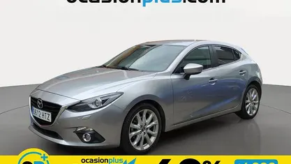 Usado Mazda 3 Luxury 120 CV (88 kW) 2013 Gris plata Utilitario