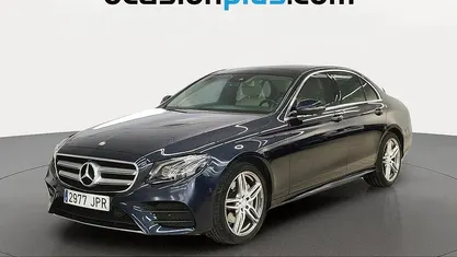 Usado Mercedes E200 184 CV (135 kW) 2016 Azul Berlina