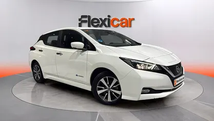 Usado Nissan Leaf Acenta 110 kW (150 CV) 2019 Blanco Utilitario