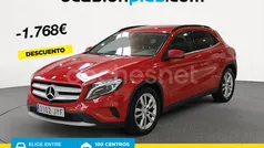 Rojo Usado 2017 Mercedes GLA200 Urban SUV | 19.450 € (Precio justo)