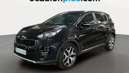 Usado Kia Sportage GT-Line 177 CV (130 kW) 2017 Negro SUV
