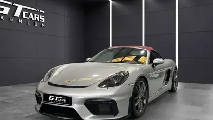 Usado Porsche Boxster Spyder 420 CV (308 kW) 2019 Gris Descapotable