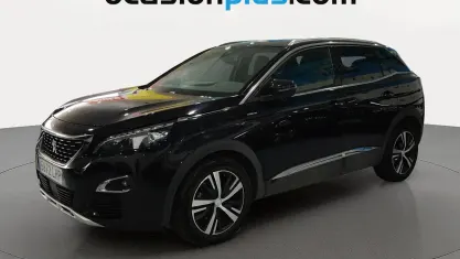 Usado Peugeot 3008 GT-line 130 CV (95 kW) 2020 Negro SUV