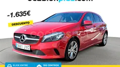 Rojo Usado 2017 Mercedes A200 Berlina | 17.990 € (Precio justo)