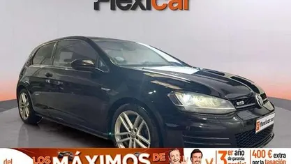 Käytetty VW Golf VII GTD 184 HP (135 kW) 2016 Musta Viistoperä