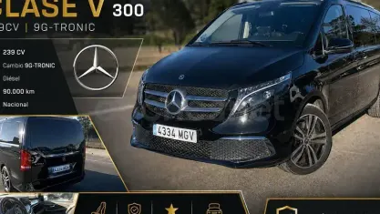 Usado Mercedes V300 Avantgarde 239 CV (175 kW) 2023 Negro Monovolumen