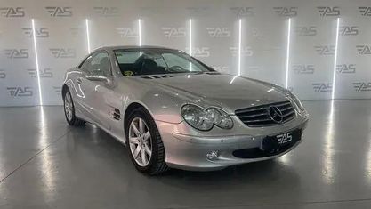 Usado Mercedes SL500 306 CV (225 kW) 2002 Gris / plata Descapotable