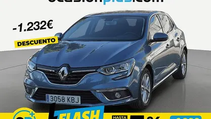 Usado Renault Mégane IV Intens 132 CV (97 kW) 2017 Azul Utilitario
