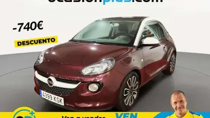 Usado Opel Adam Glam 87 CV (63 kW) 2017 Burdeos Utilitario