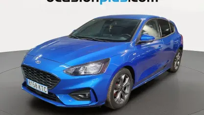 Usado Ford Focus ST-Line 125 CV (91 kW) 2019 Azul Utilitario