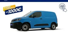 Azul Usado 2019 Peugeot Partner Monovolumen | 11.985 € (Precio justo)