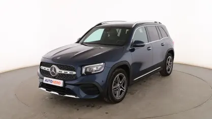 Usado Mercedes GLB200 AMG line 150 CV (110 kW) 2022 Azul SUV