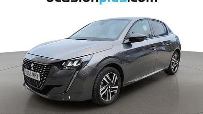 Usado Peugeot 208 Allure 102 CV (75 kW) 2023 Gris Utilitario