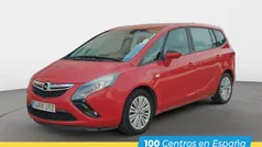 Rojo Usado 2016 Opel Zafira Selective Monovolumen | 9550 € (Precio justo)