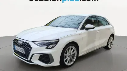 Usado Audi A3 Sportback S-Line 116 CV (85 kW) 2021 Blanco Utilitario