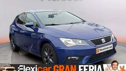 Usado Seat Leon ST Style 131 CV (96 kW) 2020 Azul Familiar