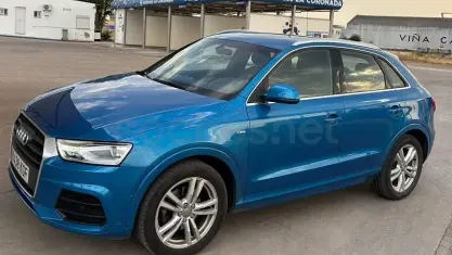 Usado Audi Q3 S-Line 150 CV (110 kW) 2017 Azul SUV