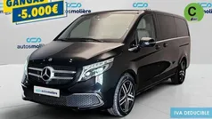 Negro Usado 2021 Mercedes V300 Avantgarde Monovolumen | 64.890 € (Precio justo)