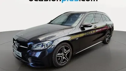 Usado Mercedes C220 AMG 194 CV (142 kW) 2021 Gris Familiar