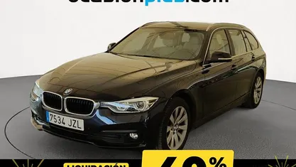 Azul Usado 2017 BMW 318 Familiar | 21.204 € (Precio justo)