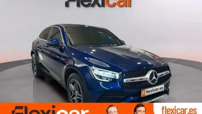 Usado Mercedes GLC200 197 CV (144 kW) 2020 Azul SUV