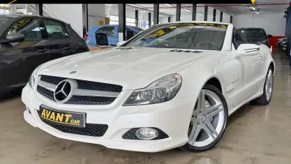 Usado Mercedes SL350 316 CV (232 kW) 2010 Blanco Descapotable