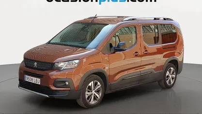 Usado Peugeot Rifter GT-line 131 CV (96 kW) 2019 Marrón Monovolumen