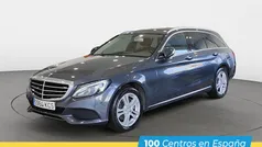 Plateado Usado 2014 Mercedes C220 Familiar | 16.090 € (Buen precio)